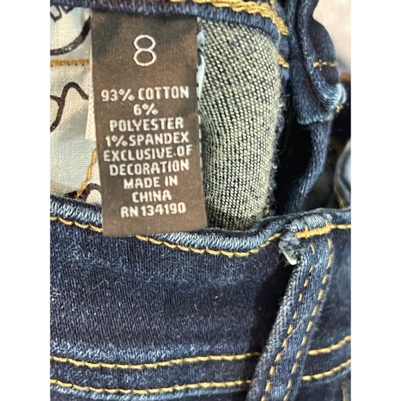 inc Denim Womens Size 8 Skinny Legs Reular Fit Blue Jeans Pre-owned - Picture 4 of 16